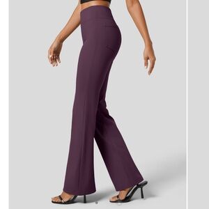 Halara high waisted, slight flare dress pants